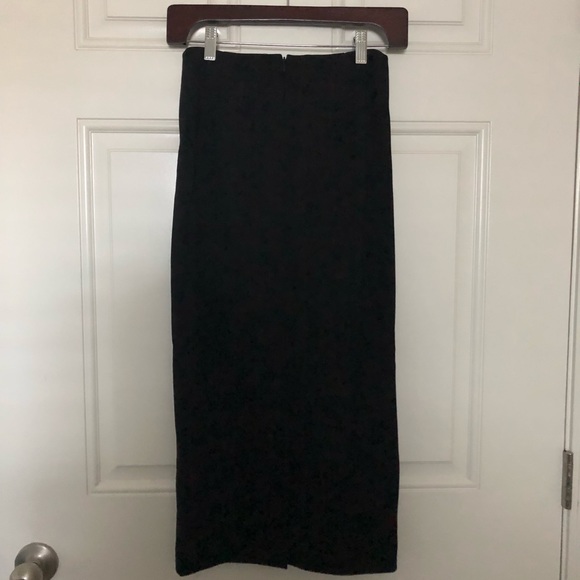 NEW Tibi Black Bow Skirt Size 0 - Picture 3 of 6